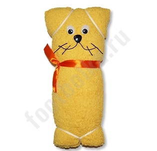 Кошка из полотенца схема Кошка из полотенца схема