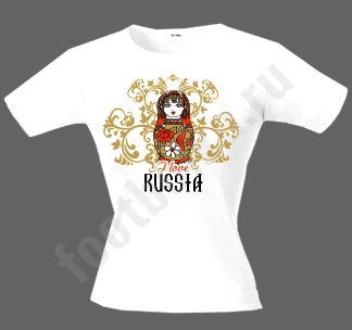 футболки Russia