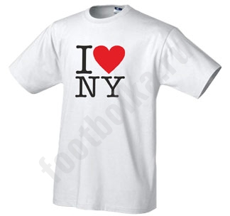 Детская футболка I love NY. Детская