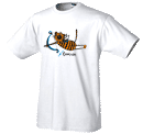 футболка с тигром
