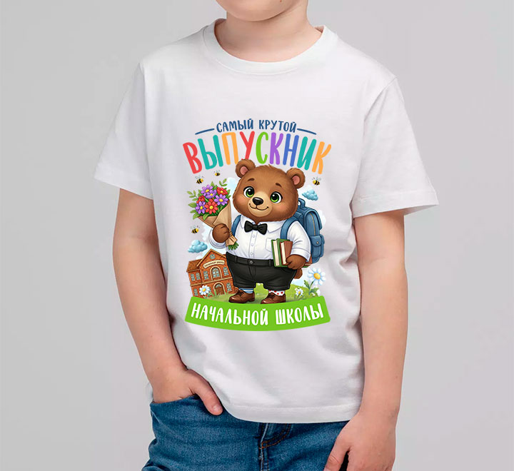 Футболка медведь 