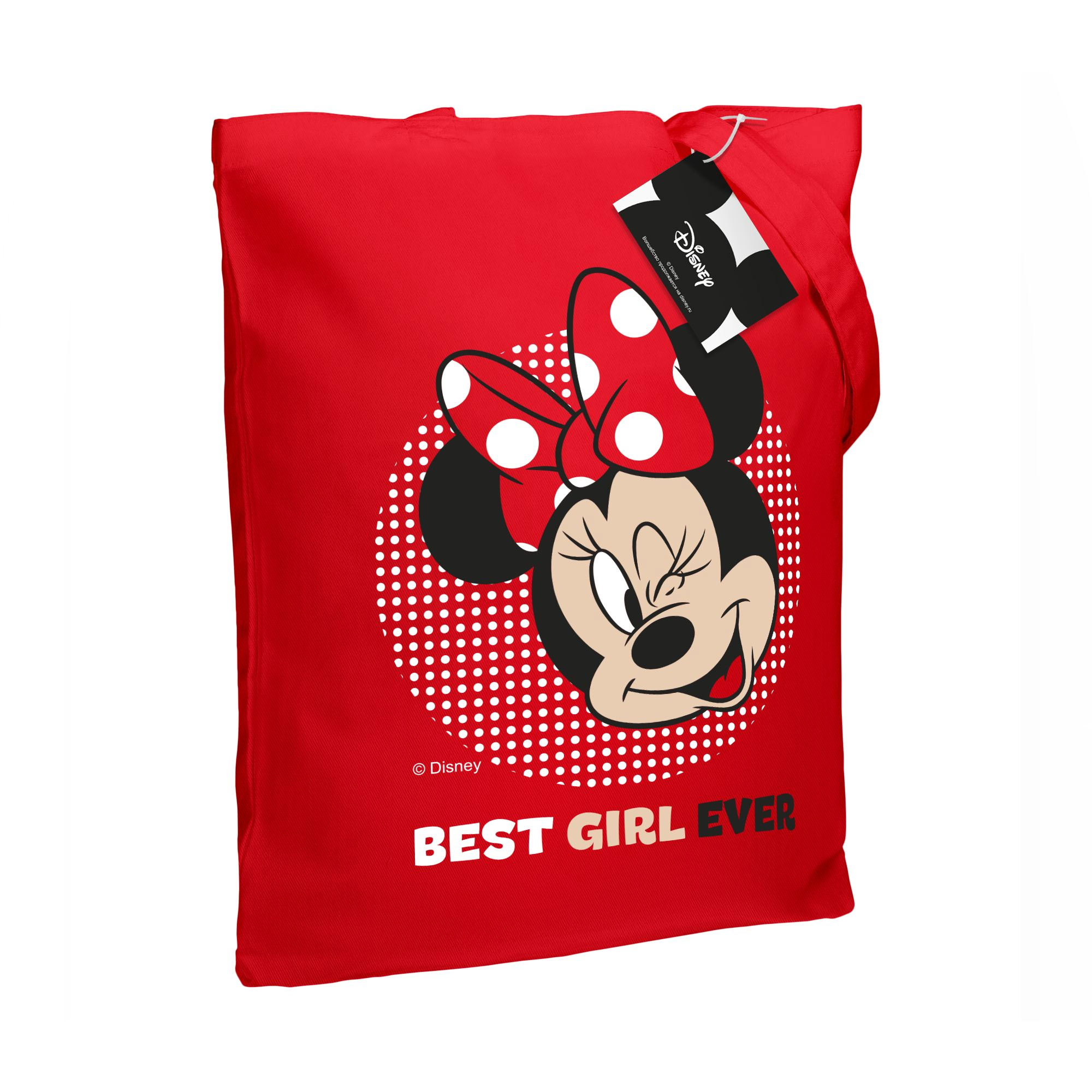 Холщовая сумка «Минни Маус. Best Girl Ever» арт 55508 фото 0
