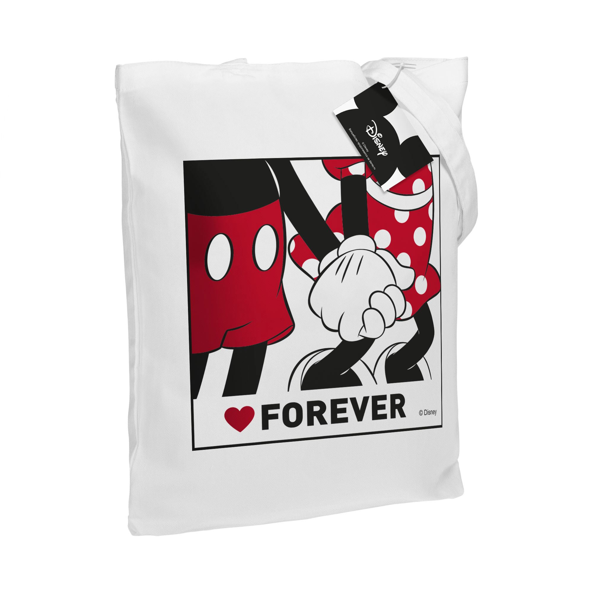 Холщовая сумка «Микки и Минни. Love Forever» арт 55507 фото 1