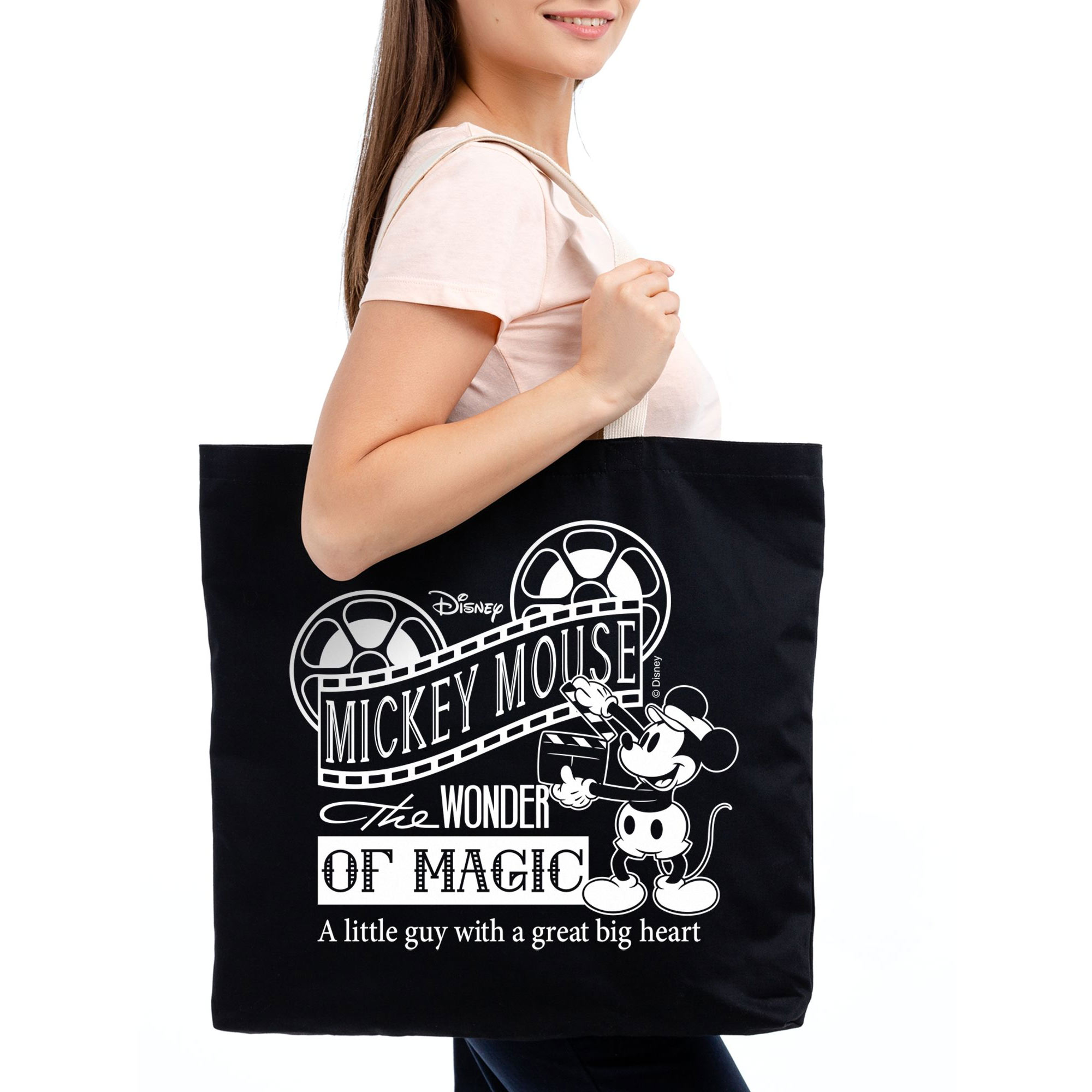 Холщовая сумка «Микки Маус. Wonder Of Magic», черная арт 55511.30 фото 0