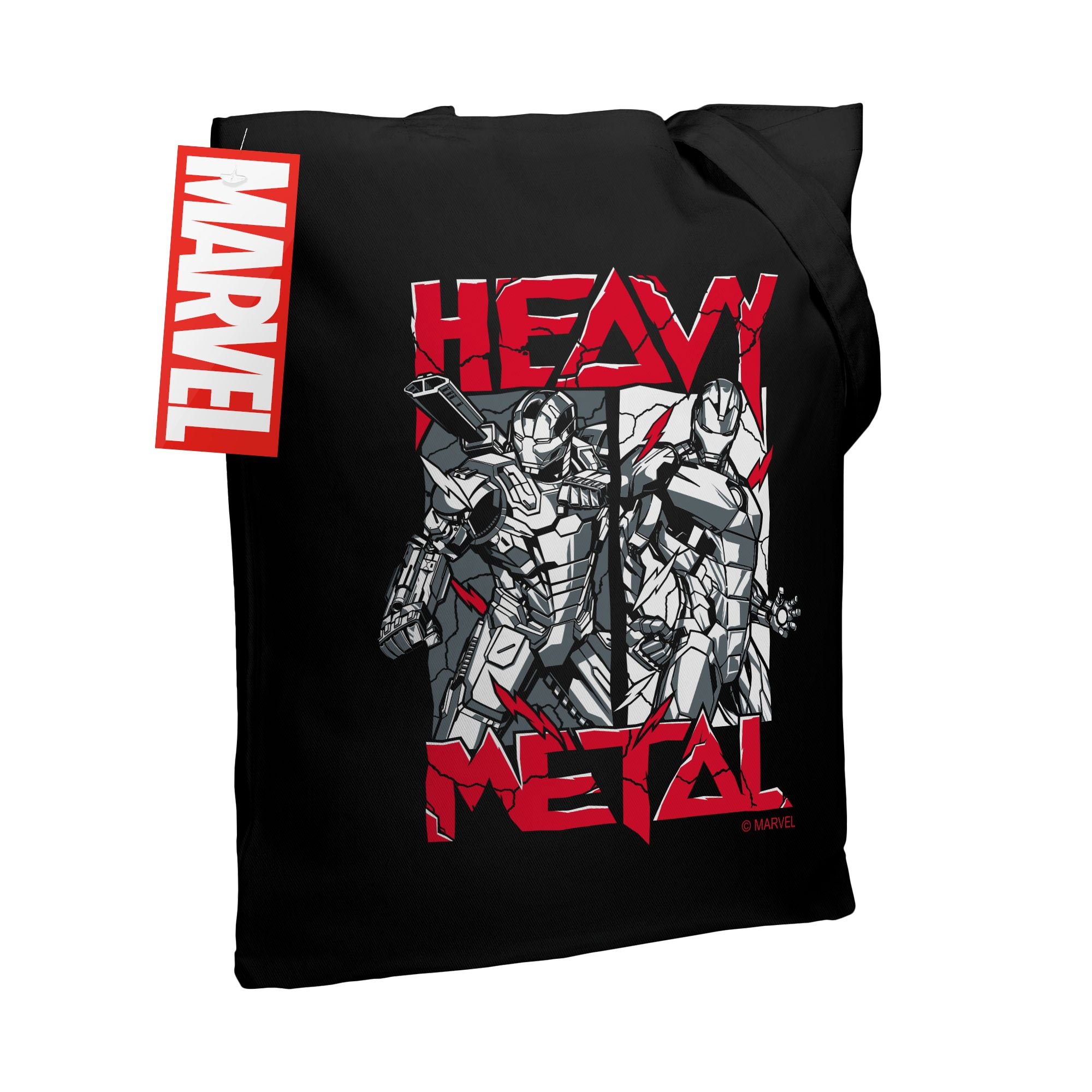 Холщовая сумка Heavy Metal, черная арт 55517.30