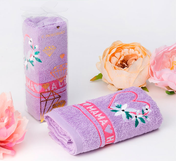 Полотенце махровое "Лучшая мама"