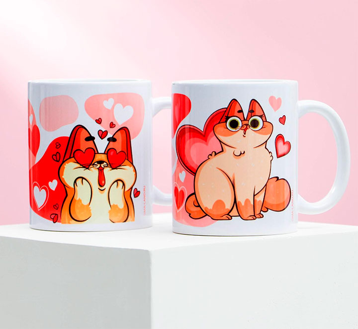 Парные кружки  «Для самых любимых» фото 0