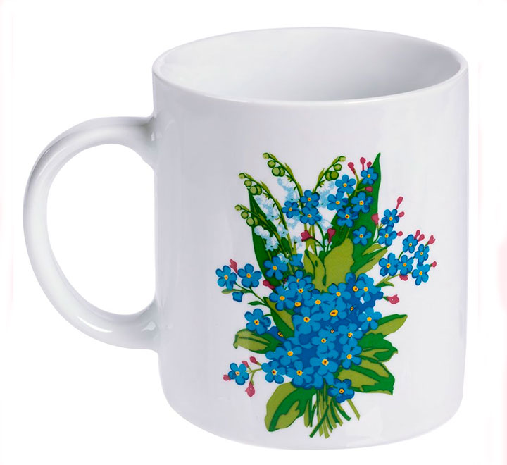Кружка "Букет цветов"