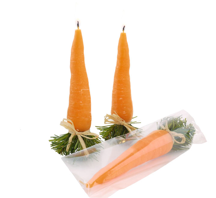 Свеча «Морковка» фото 0