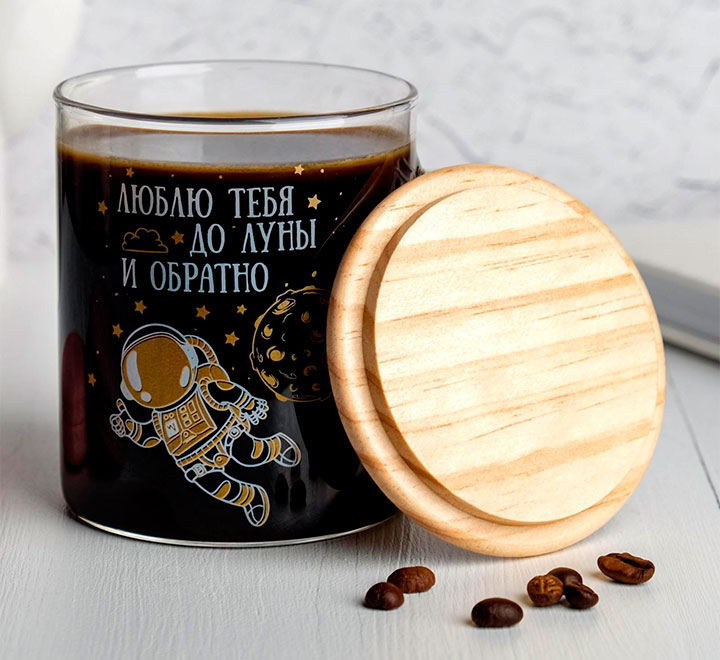 Кружка "Люблю тебя до луны и обратно" фото 0