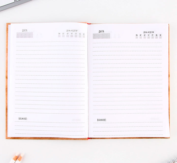 Ежедневник А5 «Справка гения» фото 0