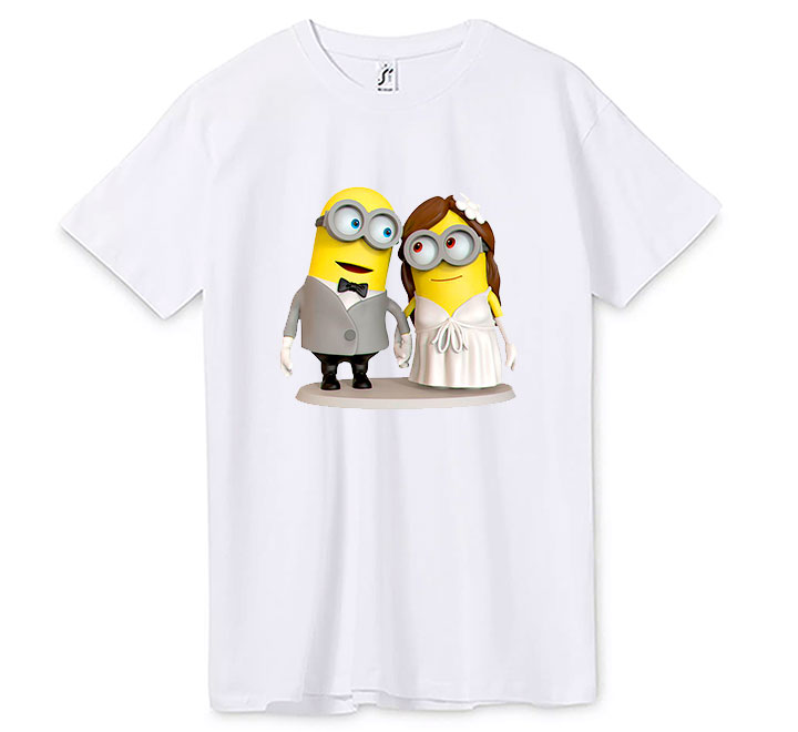 Футболка из комплекта "Just married" миньоны SALE