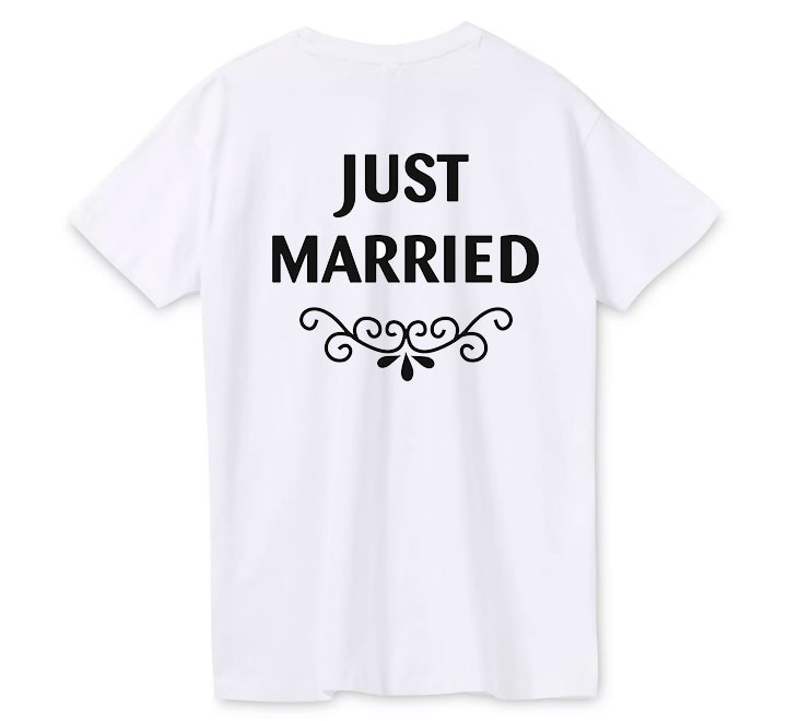 Футболка из комплекта "Just married" миньоны SALE фото 0