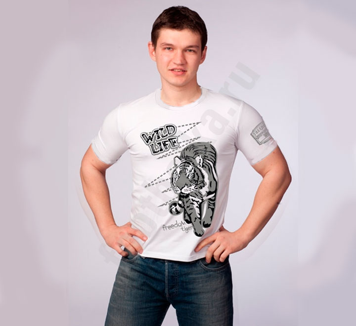 Футболка FREEdom "WILD LIFE /tiger/"