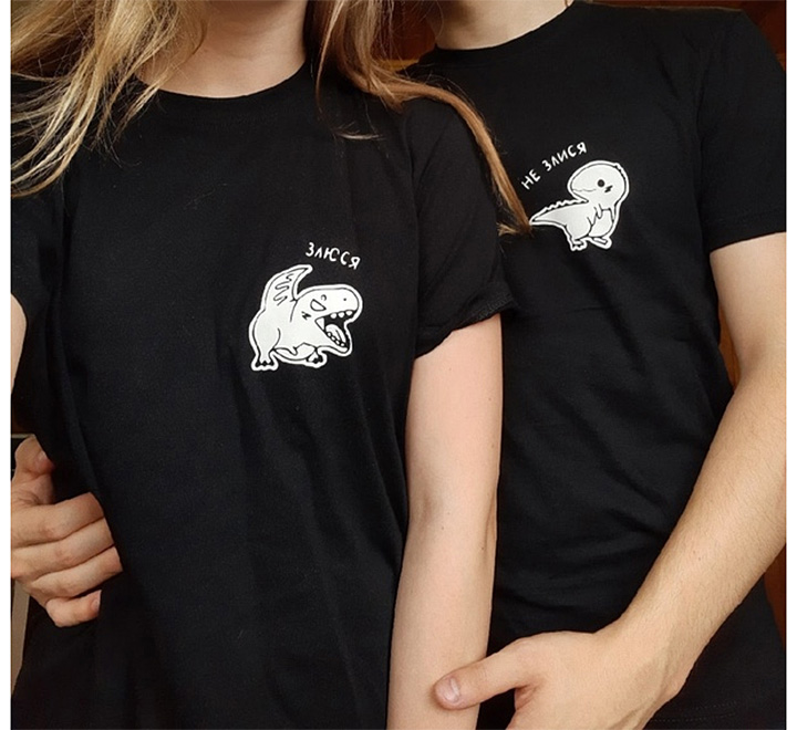 Женская футболка из комплекта "Злюся, не злися" SALE