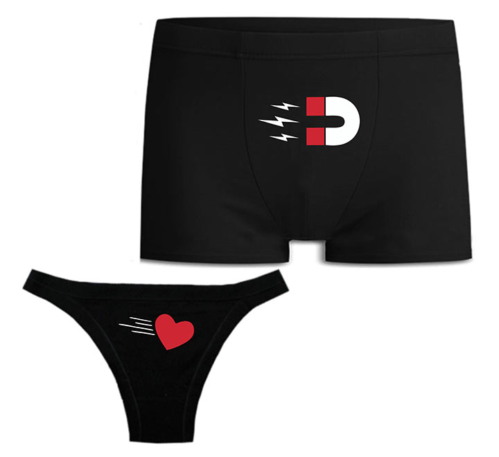 Парные трусы для влюбленных Магнит