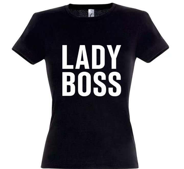 Женская футболка"Lady boss" SALE