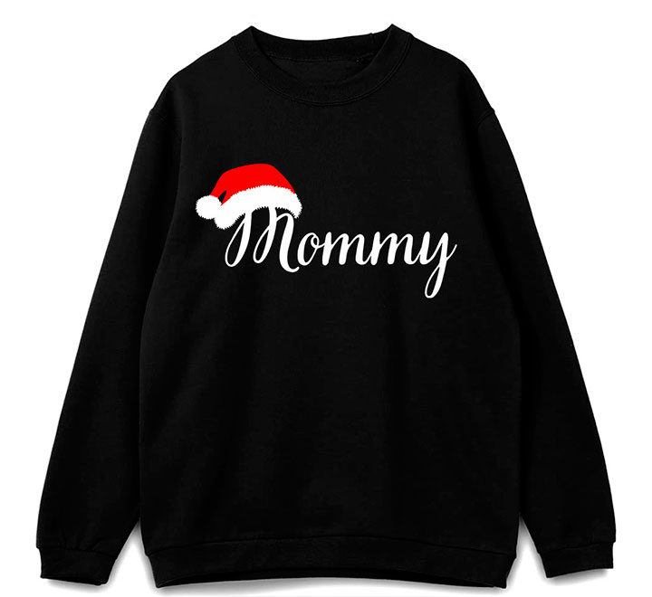 Новогодний свитшот "Mommy" SALE