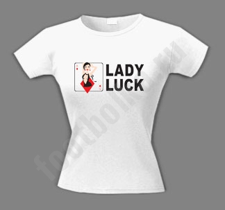 Футболка женская "Lady Luck"