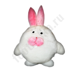 Подушка - игрушка "Белый заяц"