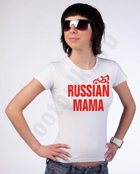 Футболка "Russian MAMA" фото 1