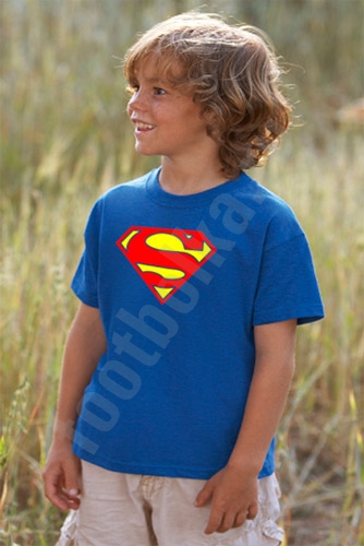 Футболка детская "Супермен" фото 1