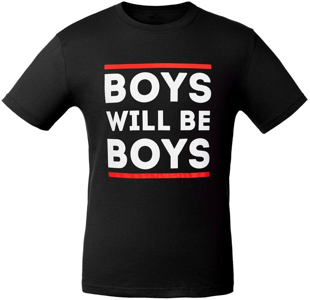 Футболка "Boys Will Be Boys" артикул 70200.30 фото 0