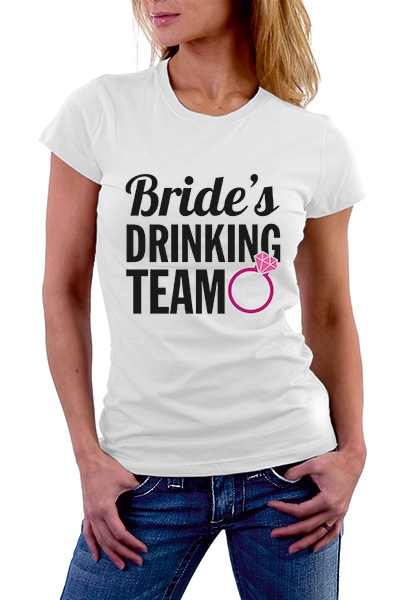 Футболка "Brides drinking team" фото 1