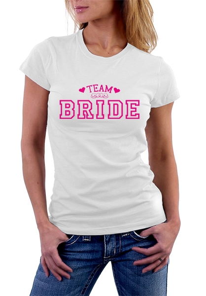 Футболка "Team Bride" фото 0