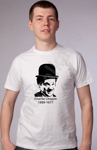 Футболка "Чарли Чаплин" фото 0