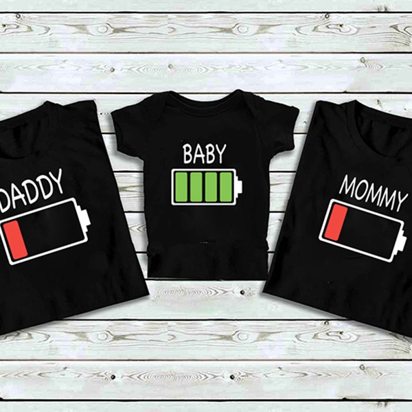 Семейные футболки "Energy Daddy, Mommy, Baby" alex фото 0
