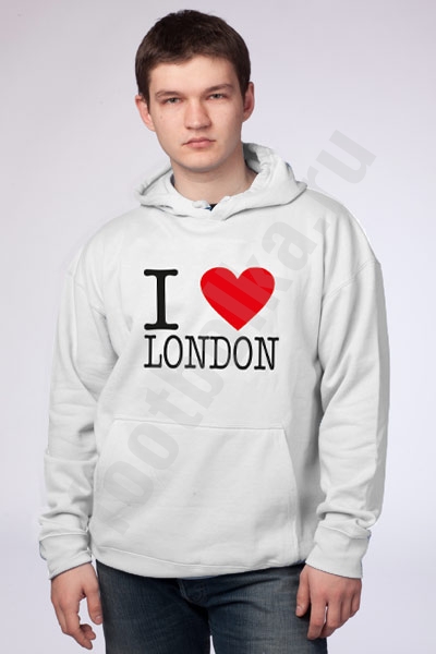 Толстовка "I love London" фото 1
