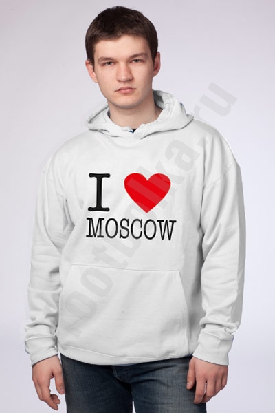 Толстовка "I love Moscow" фото 0