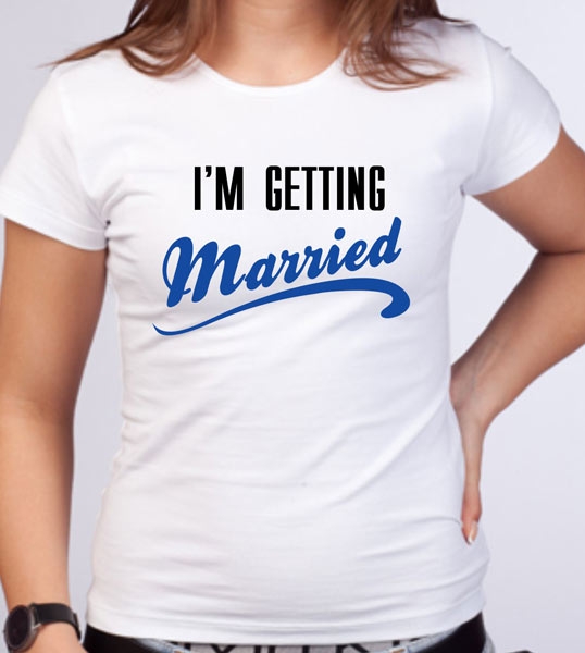 Футболка "Im getting Married" фото 0