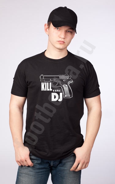 Футболка   "Kill the DJ" фото 0