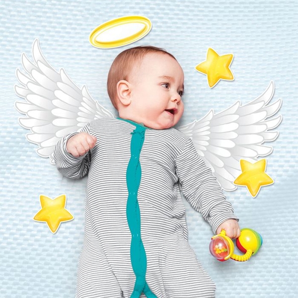 Набор элементов для детской фотосессии "Маленький ангел" фото 0