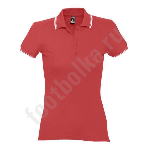 Рубашка поло красная "Practice women", арт.6084  SALE фото 0