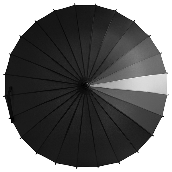 Зонт-трость «Спектр», черный арт 5380 фото 0