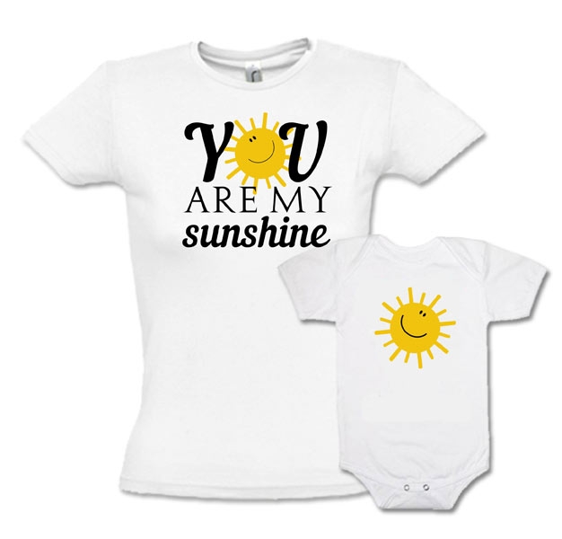 Комплект для мамы и ребенка "Sunshine" с боди фото 0
