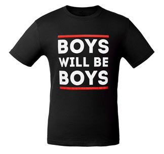 Футболка "Boys Will Be Boys" артикул 70200.30