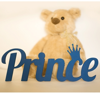 Слово для фотосессии "Prince"