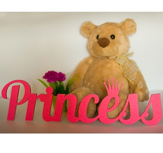 Слово для фотосессии "Princess"